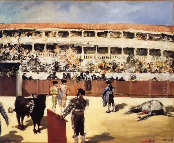 The Bullfight Oil Painting by Edouard Manet