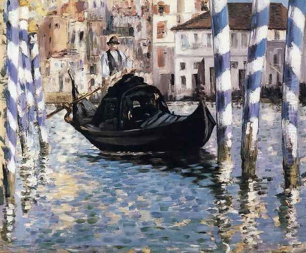 The Grand Canal, Venice I Oil Painting by Edouard Manet