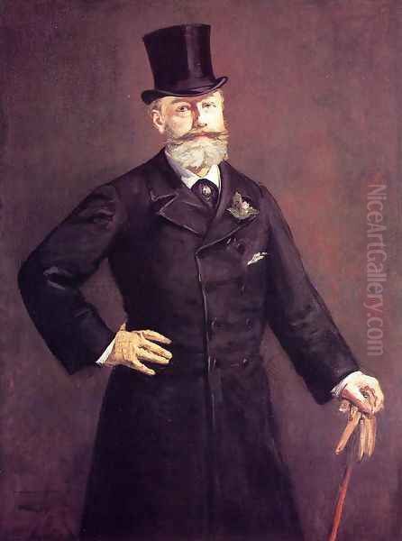 Portrait of M. Antonin Proust Oil Painting by Edouard Manet