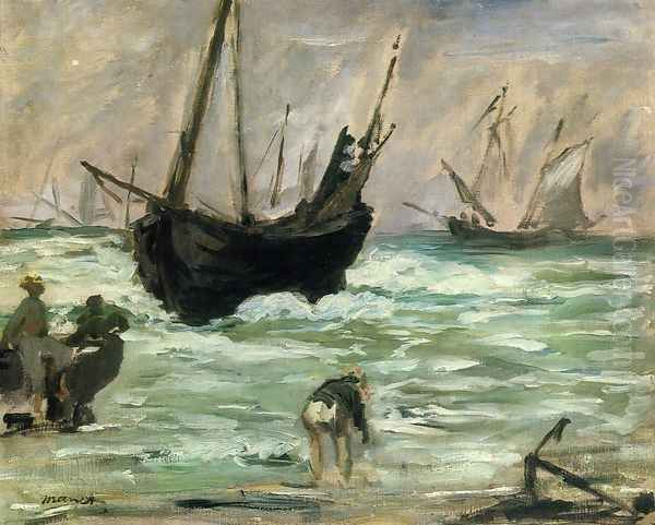 Seascape I Oil Painting by Edouard Manet