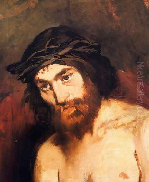 The Head of Christ Oil Painting by Edouard Manet