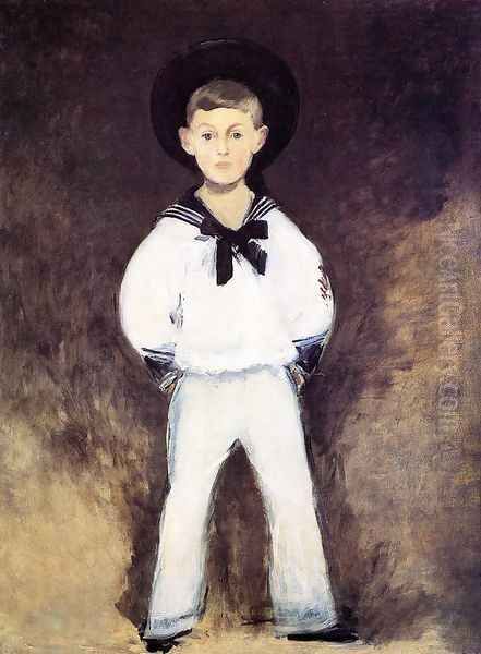 Portrait of Henry Bernstein as a Child Oil Painting by Edouard Manet