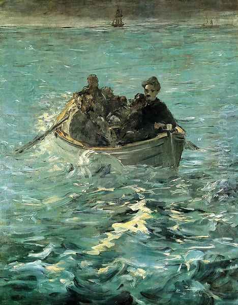 The Escape of Rochefort Oil Painting by Edouard Manet