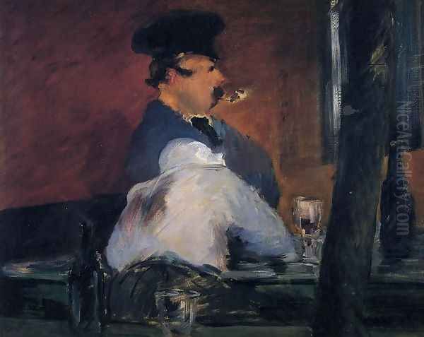 The Tavern Oil Painting by Edouard Manet