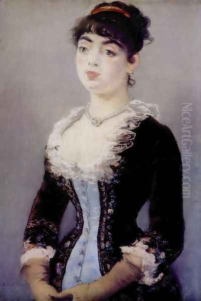 Portrait de Mme Lévy 1882 Oil Painting by Edouard Manet