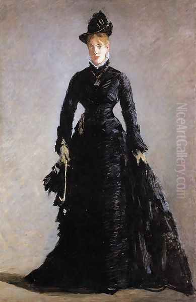 La Parisienne: Study of Ellen Andree Oil Painting by Edouard Manet