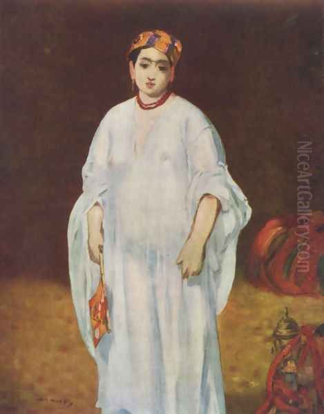 La Sultane Oil Painting by Edouard Manet