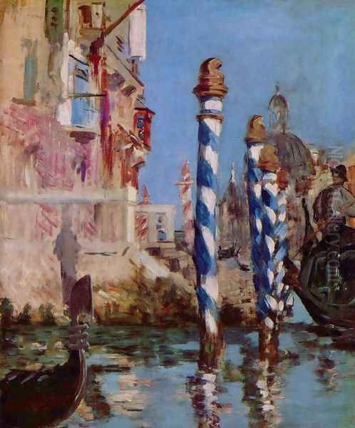 The Grand Canal, Venice Oil Painting by Edouard Manet