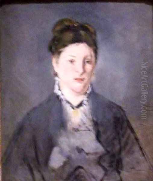 Portrait of Madame Manet Oil Painting by Edouard Manet