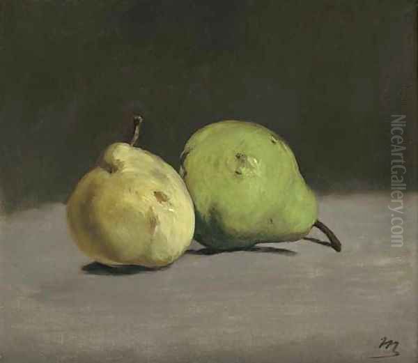 Deux poires Oil Painting by Edouard Manet