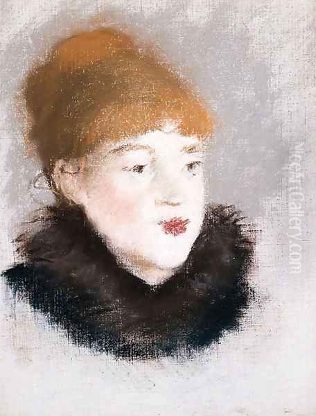 Tte de femme Oil Painting by Edouard Manet