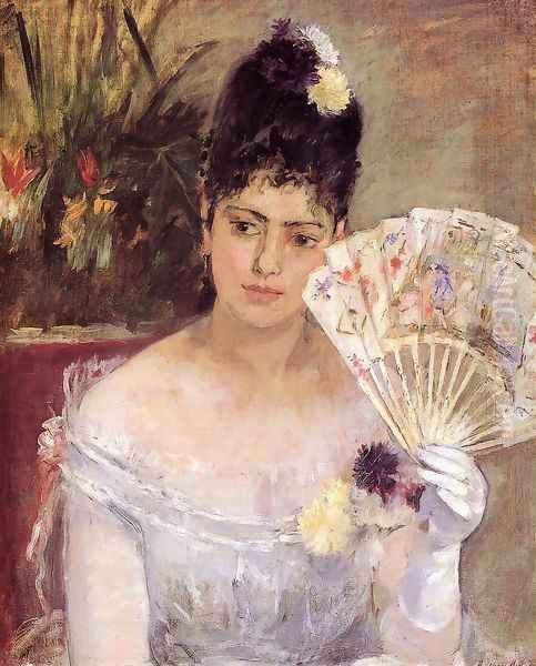 At the Ball 1875 Oil Painting by Berthe Morisot