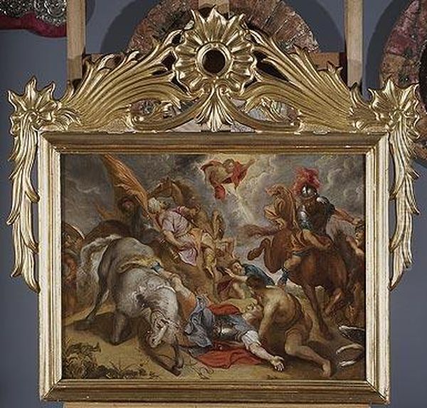 Conversion De San Pablo Oil Painting by Frans II Francken