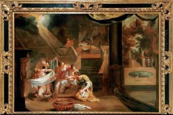 Sin Titulo Oil Painting by Frans II Francken