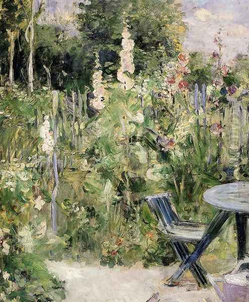 Rose Tremi Oil Painting by Berthe Morisot