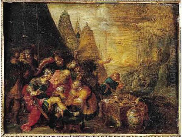 E.t. Oil Painting by Frans II Francken