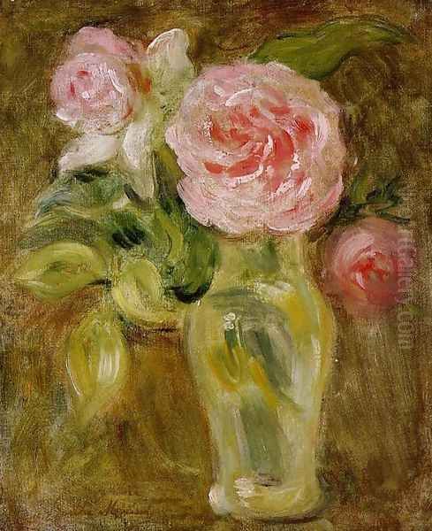 Roses Oil Painting by Berthe Morisot