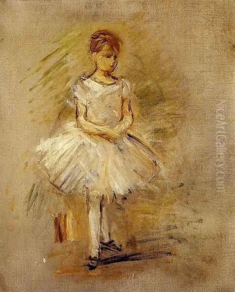 Little Dancer Oil Painting by Berthe Morisot