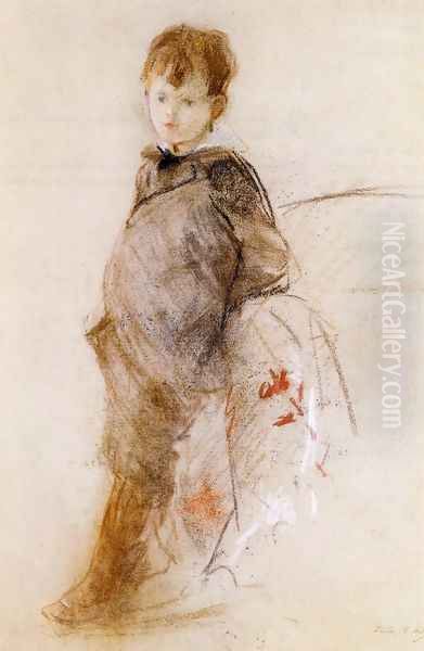 Portrait Of Marcel Oil Painting by Berthe Morisot