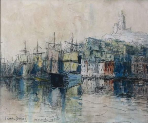 Marseille Oil Painting by Frank Myers Boggs