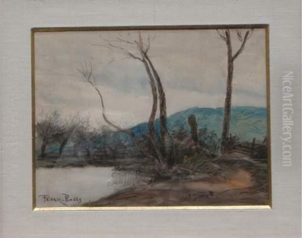 Ll Etang A Vicq Oil Painting by Frank Myers Boggs