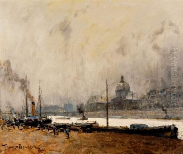 Paris, La Seine Oil Painting by Frank Myers Boggs