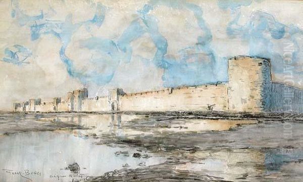 Aigues-mortes Oil Painting by Frank Myers Boggs