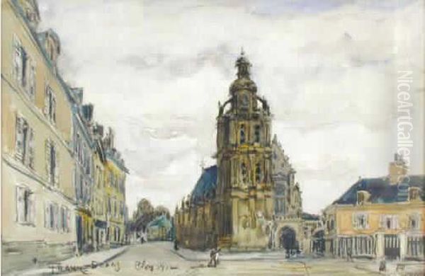 La Place Saint Louis Oil Painting by Frank Myers Boggs