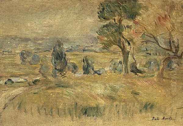 The Seine Valley at Mezy, 1891 Oil Painting by Berthe Morisot