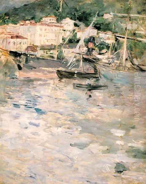 The Port Nice 1882 Oil Painting by Berthe Morisot