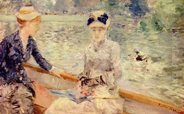 Sunday Oil Painting by Berthe Morisot