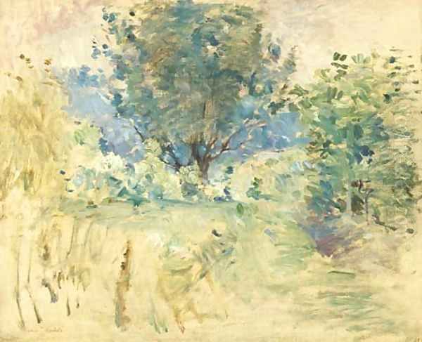 Paysage 2 Oil Painting by Berthe Morisot