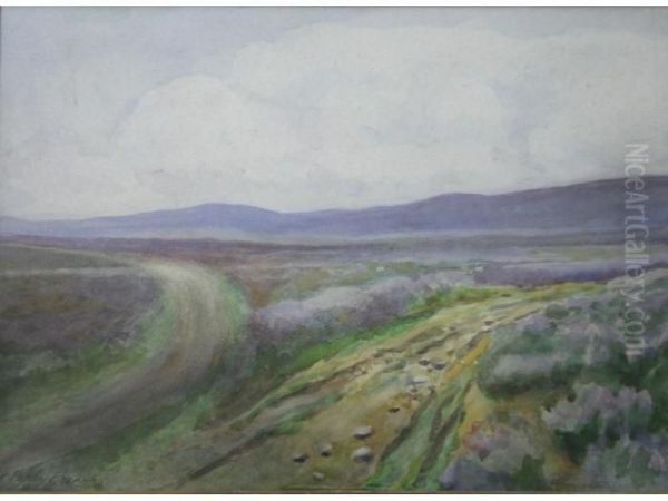 Fallcarragh, Co. Donegal Oil Painting by William Percy French