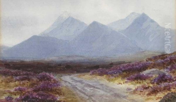 Road To Mountains Oil Painting by William Percy French