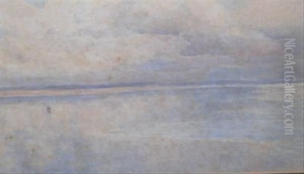 Beach Haze Oil Painting by William Percy French