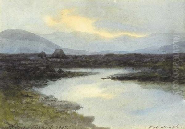 Falcarragh, County Donegal Oil Painting by William Percy French