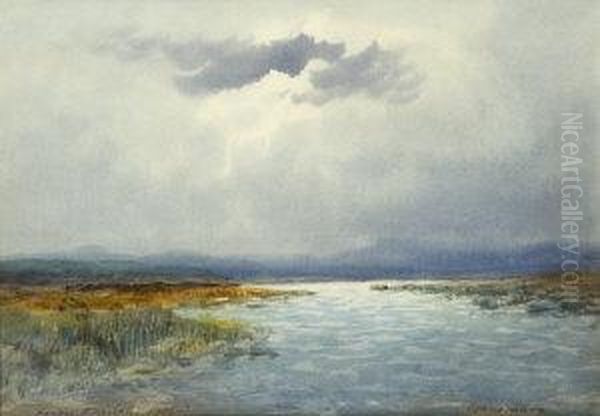 Connemara Oil Painting by William Percy French