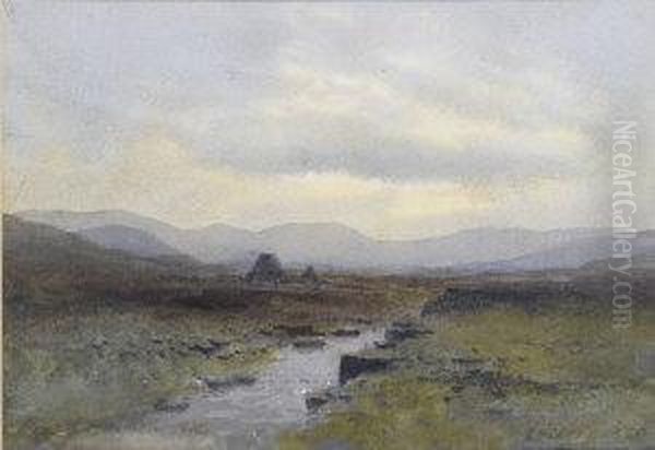 Letterfrack Oil Painting by William Percy French