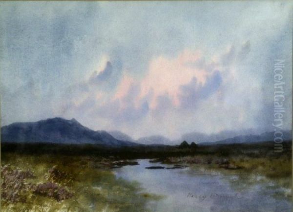 Where The Mountains Of Mourne Sweep Down To The Sea Oil Painting by William Percy French