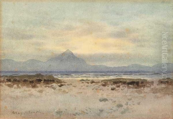 Where The Mountains Of Mourne Sweep Down To The Sea Oil Painting by William Percy French