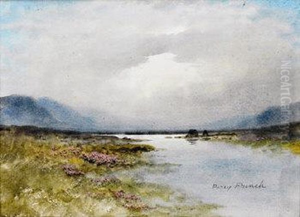 The Mountains Of Mourne Oil Painting by William Percy French