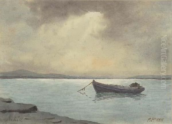 Achill Island, Co. Mayo Oil Painting by William Percy French