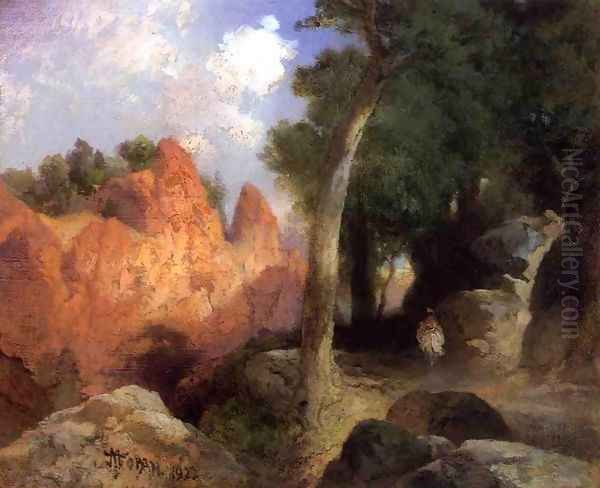 Canyon Of The Clouds Oil Painting by Thomas Moran