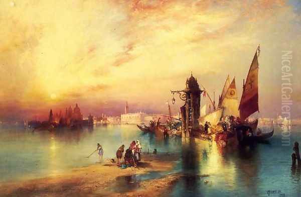 Venice IV Oil Painting by Thomas Moran