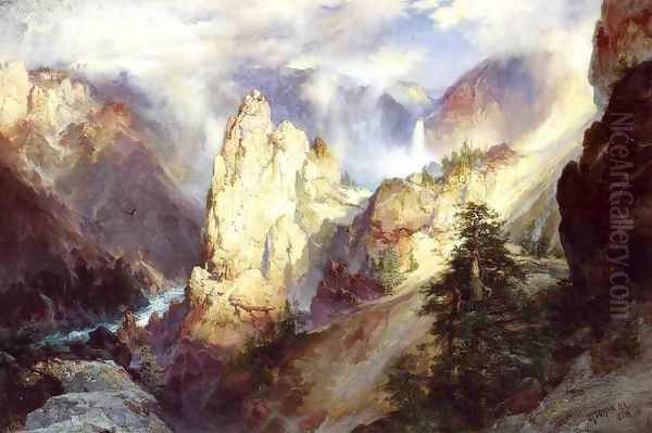 Landscape Oil Painting by Thomas Moran