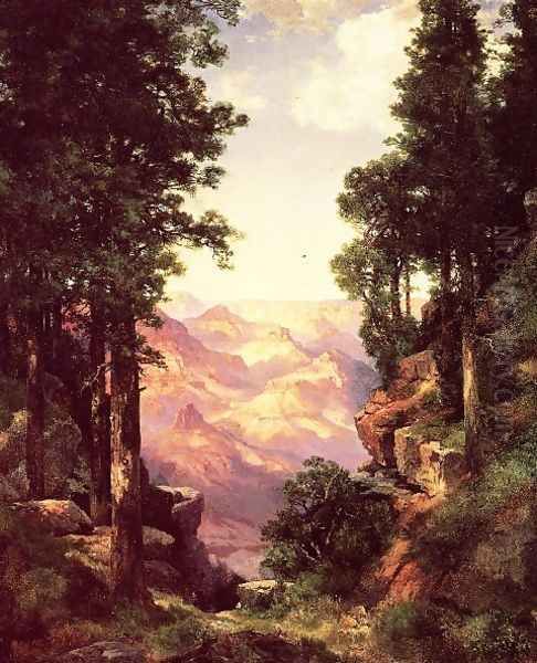 Grand Canyon2 Oil Painting by Thomas Moran