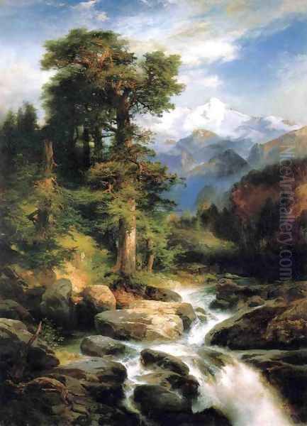 Solitude Oil Painting by Thomas Moran