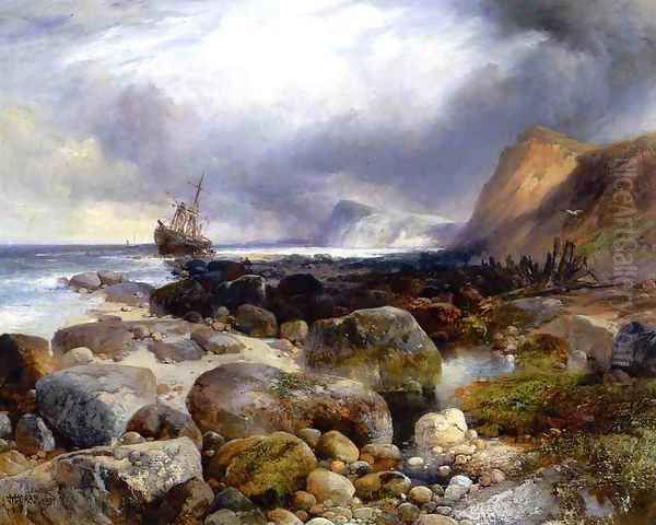 The Morning After Oil Painting by Thomas Moran