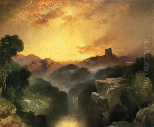 Land of Dreams Oil Painting by Thomas Moran