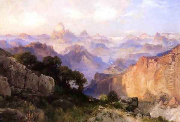 The Grand Canyon Oil Painting by Thomas Moran